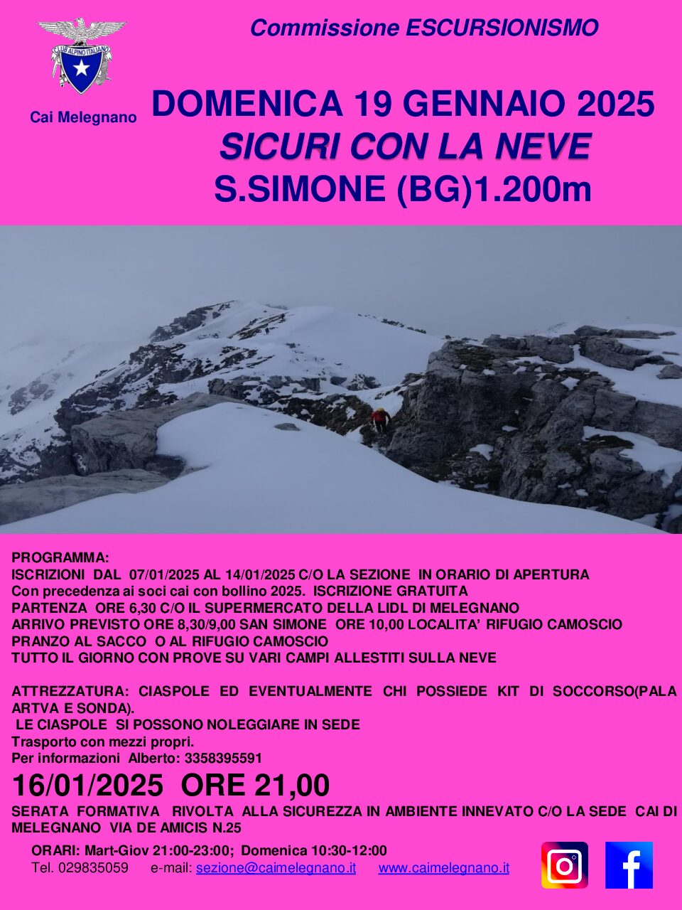 Sicuri con la neve 2025